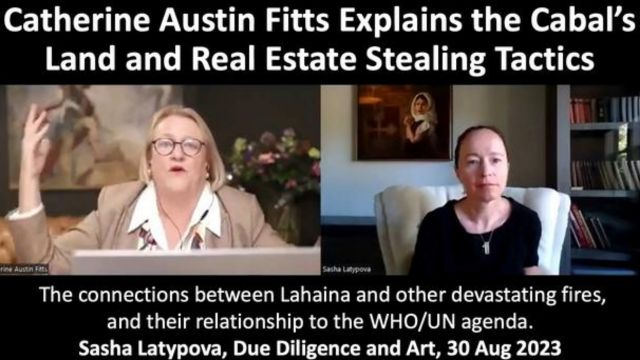 Catherine Austin Fitts Explains The Cabal's Land And Real Estate Stealing Tactics