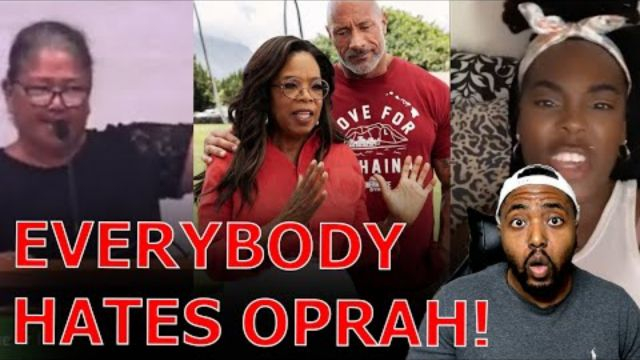 Oprah & The Rock DESTROYED After BEGGING For Donations To Maui Charity As Residents RIP Joe Biden!