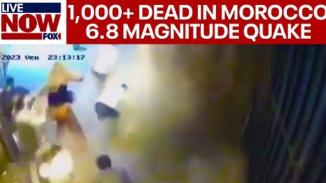 Morocco earthquake - 1,000+ dead, video shows moments 6.8 magnitude quake hit