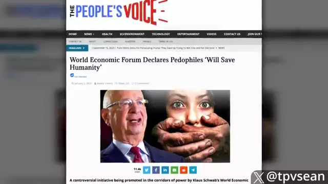 KLAUS SCHWAB HAILS ARRIVAL OF 'NEW WORLD ORDER' AS WEF SEIZES CONTROL OF NATIONS