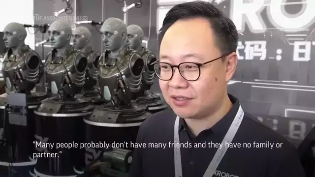 China is creating human-like robots