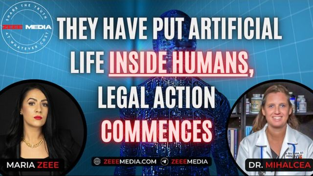 Dr. Ana Mihalcea - They Have Put Artificial Life INSIDE HUMANS, Legal Action Commences