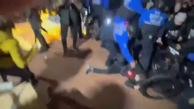 DC Choas Erupts & Goes Under Lockdown Then (Blue Helmets)