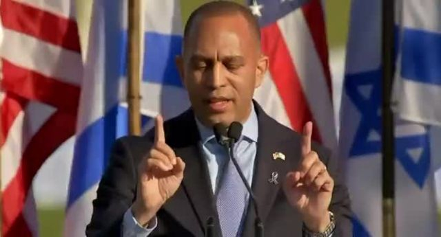 'The Moral Case for Israel' Democratic House Leader Rep Jeffries licking their boots