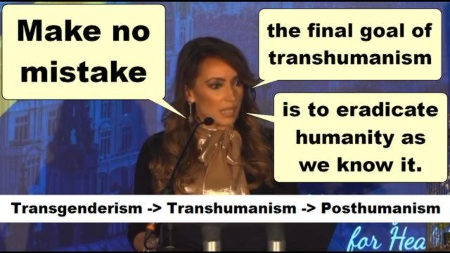 LAURA ABOLI @ BETTER WAY CONFERENCE - TRANSHUMANISM - THE END GAME