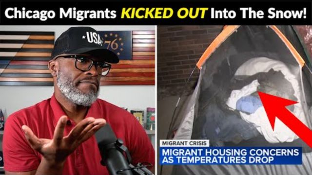 ENTITLED Chicago Migrants Kicked Out Into The Cold Over THIS...