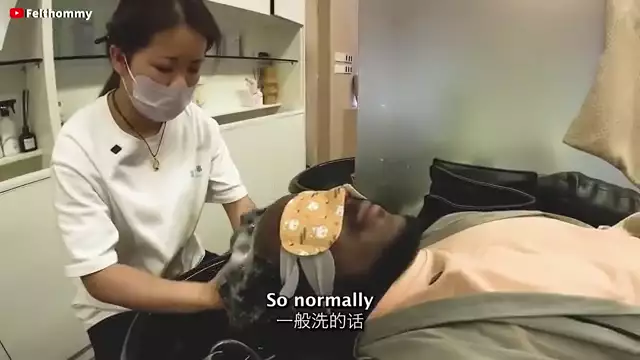 Chinese Girl Deep Cleans My Scalp - What Happens Next Will Shock You!